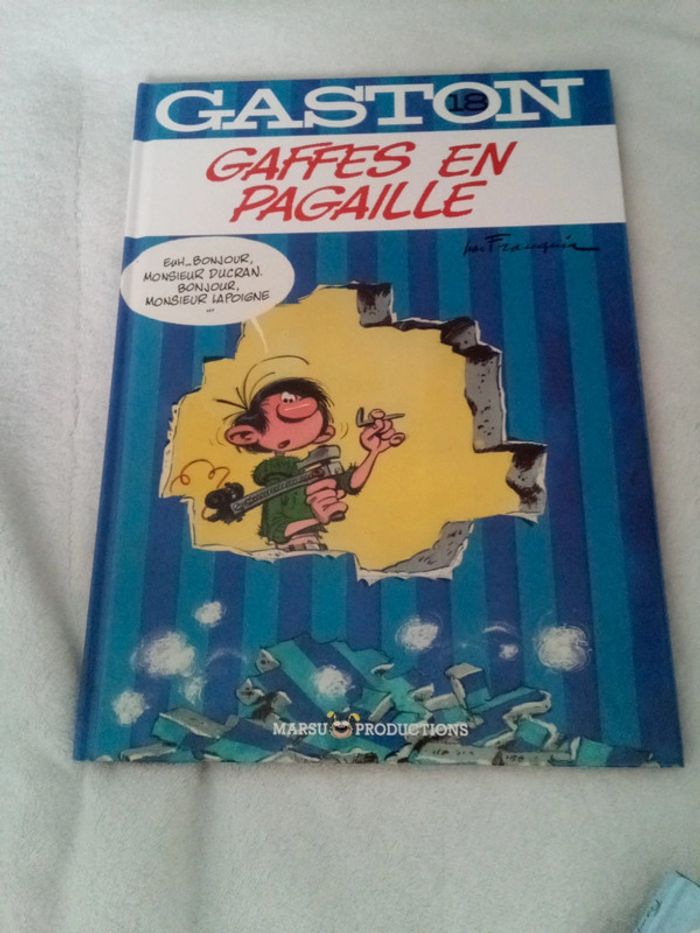 Lot de 5 bd Gaston lagaffe 11 15 17 19 19 - photo numéro 8