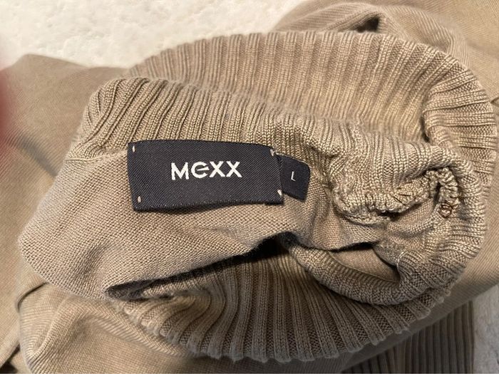 Pull beige col roulé - Mexx - T. L - photo numéro 2