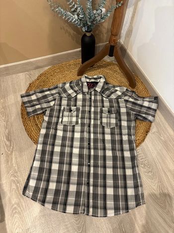Chemise manches courtes homme XL