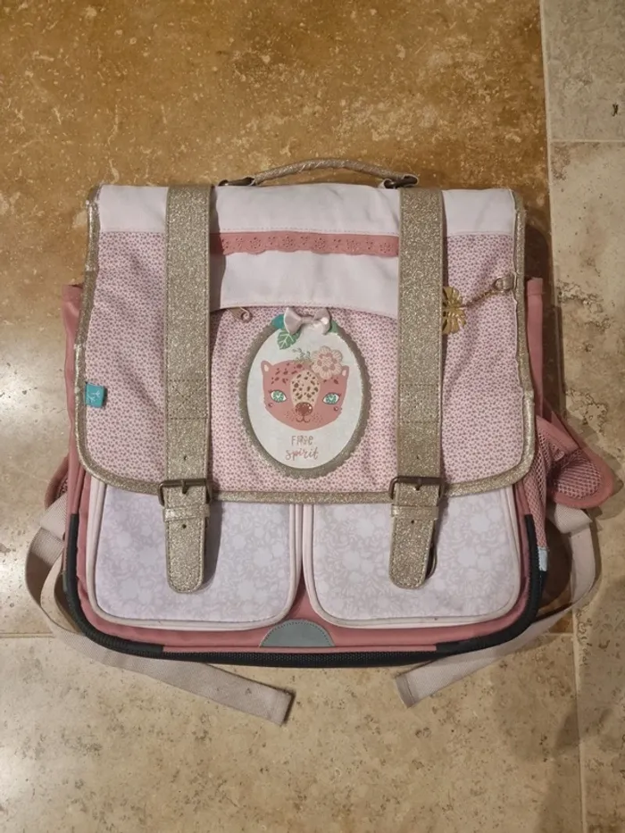 Cartable fille + trousse