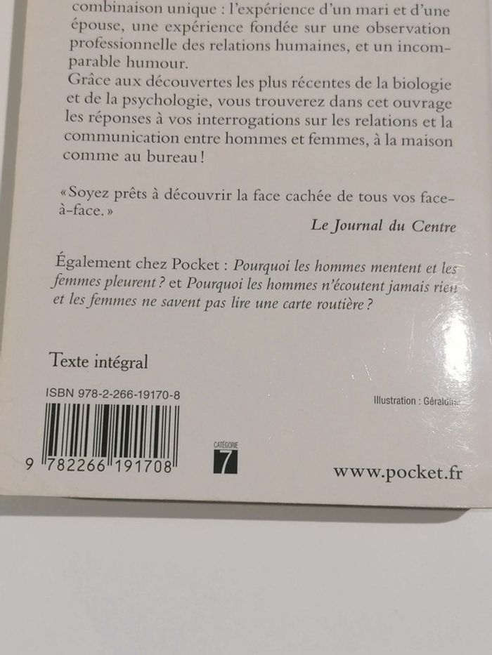 Livre pourquoi les hommes se grattent l oreille et les femmes tournent leurs alliance ? 📗 - photo numéro 5