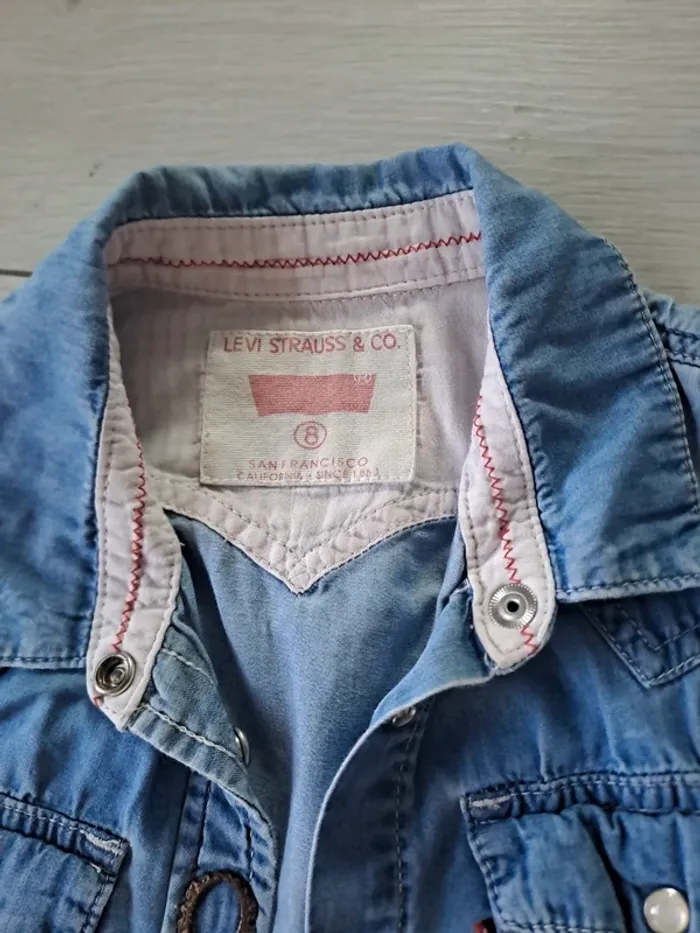 Chemise fille 8ans levi's - photo numéro 2