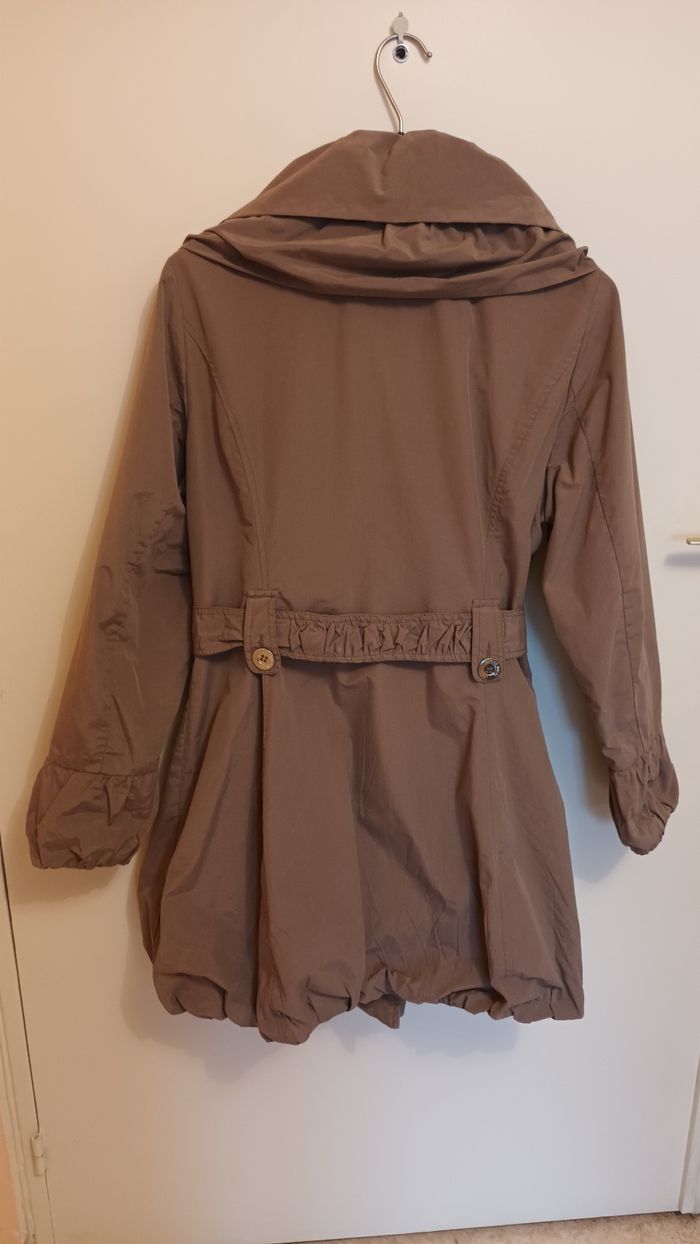 Imperméable  sans capuche avec ceinture - photo numéro 2