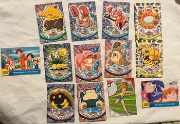 Lot de 13 cartes Pokémon - Édition Topps