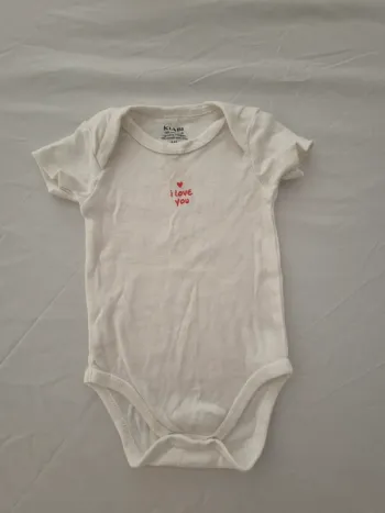 Body manches courtes Kiabi 63-69 cm