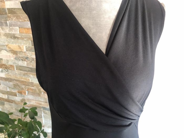 Petite robe noire fluide Taille M - photo numéro 3