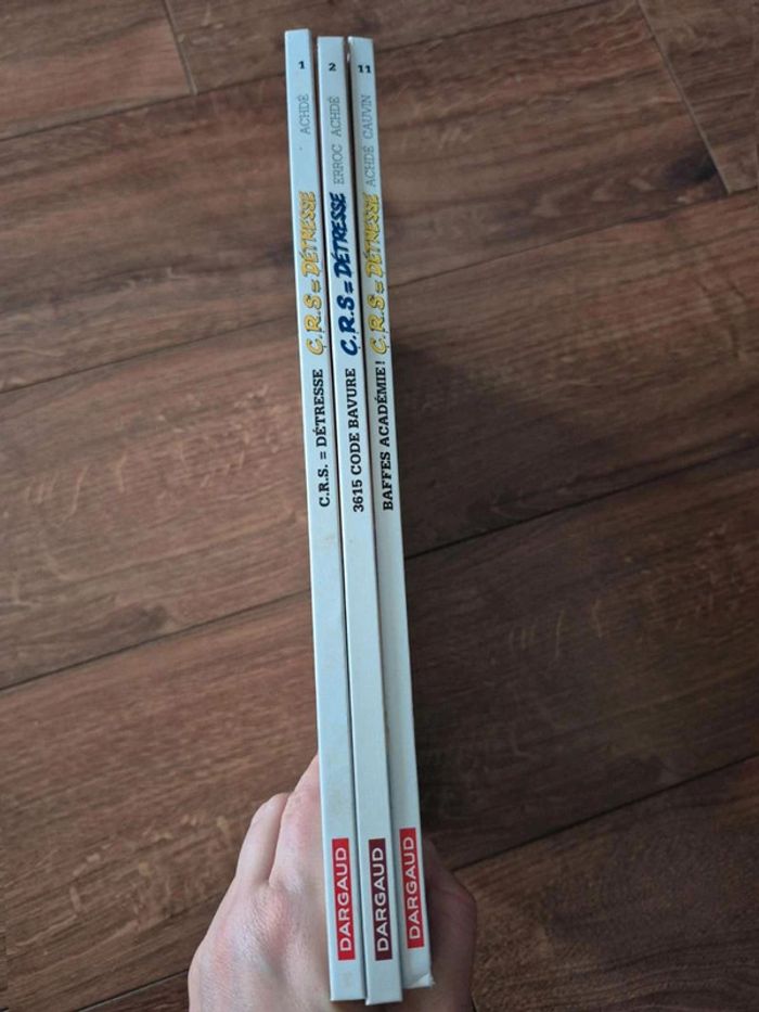 Lot de 3 bandes dessinées Crs=détresse - photo numéro 5