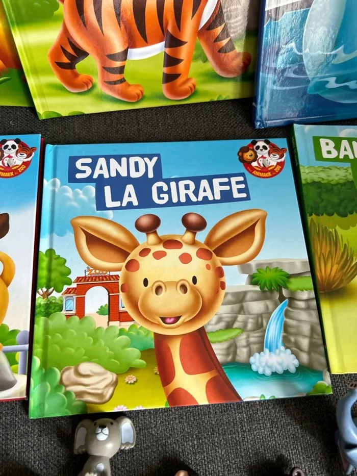 Lot de livres et figurines animaux de la collection mes animaux du zoo - photo numéro 6