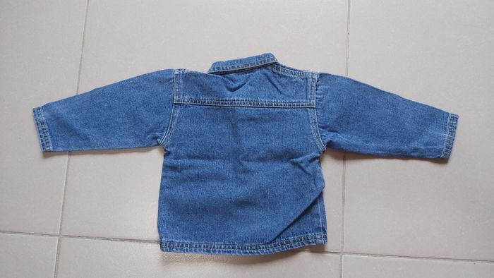 Veste en jeans 74cm - photo numéro 4