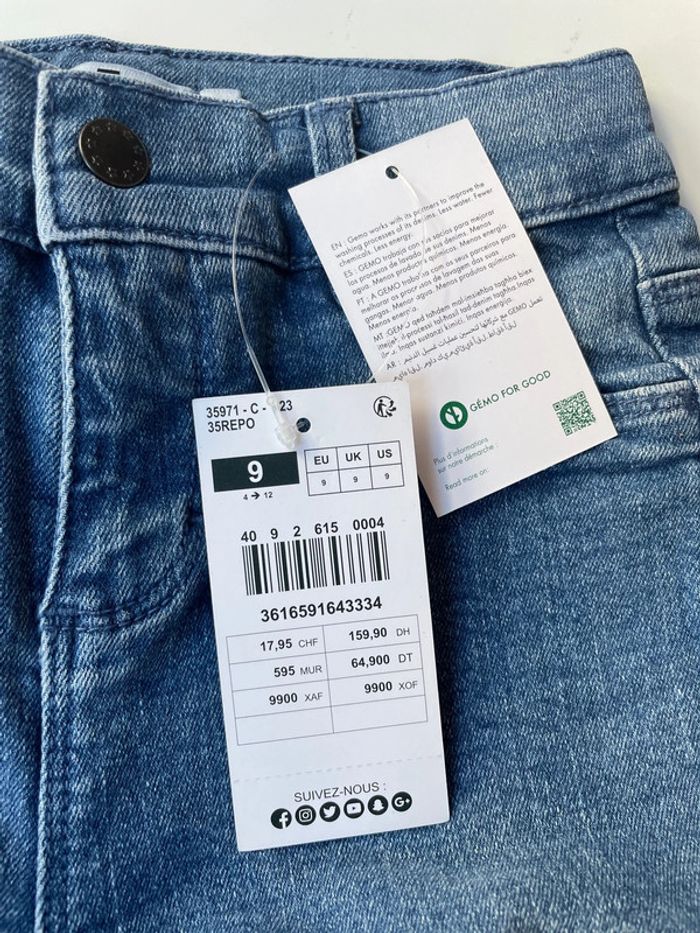 Pantacourt neuf 10 ans Gemo - photo numéro 6