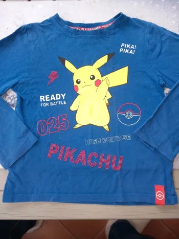 T-shirt Pikatchu pokemon
