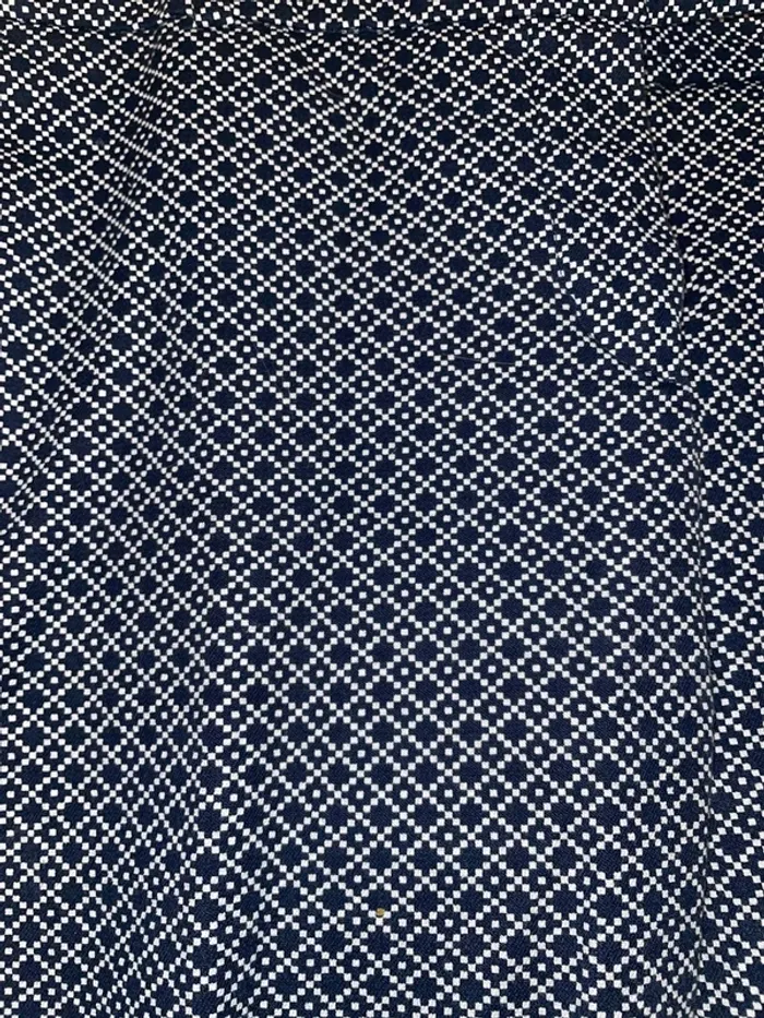 Pantalon marine et blanc Camaïeu 40 - photo numéro 2
