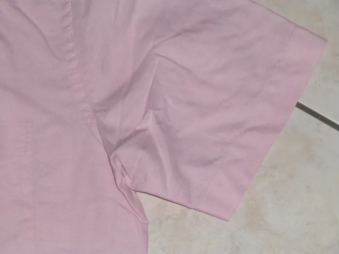 chemise manche courte rose Mise Au Green taille L - photo numéro 4
