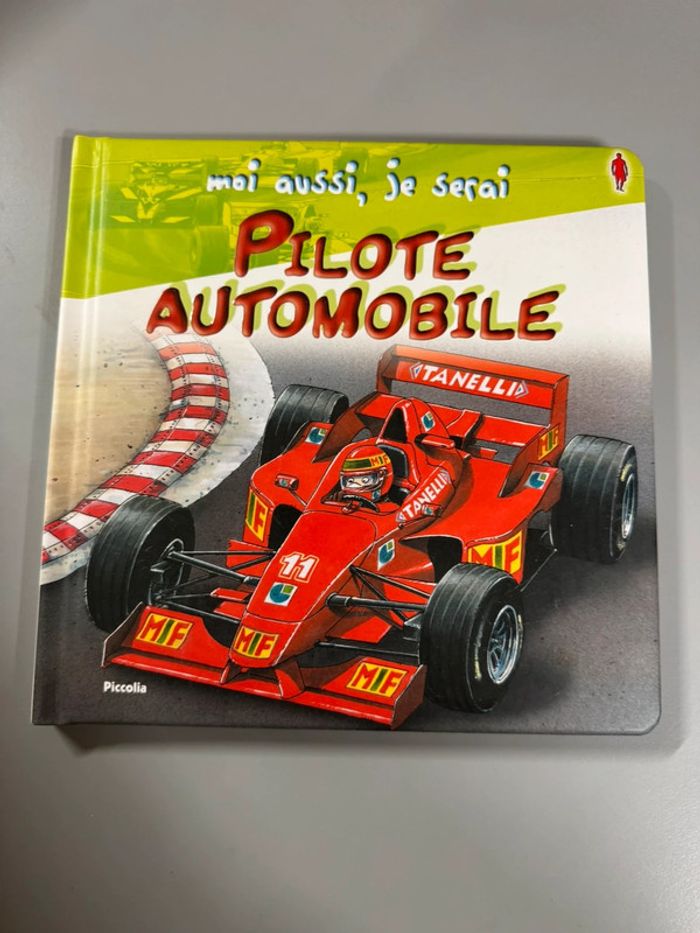 Livre Moi aussi, je serai - pilote automobile