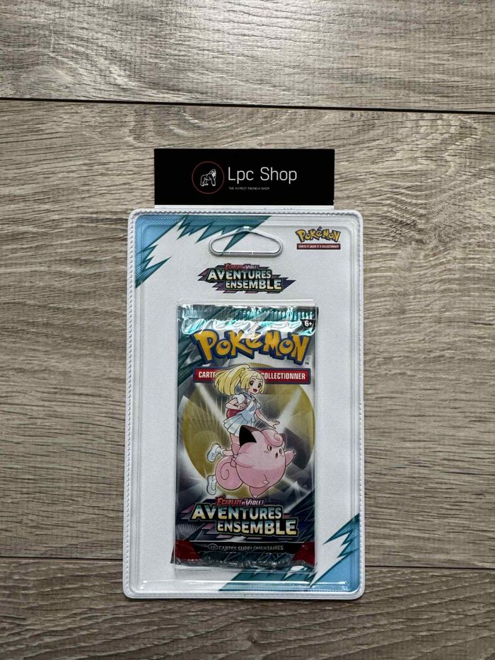 BOOSTERS POKÉMON SCELLÉ PLASTIQUE - MÉLOFÉE EX DE LILLE -  EV9 - NEUF & SCELLE