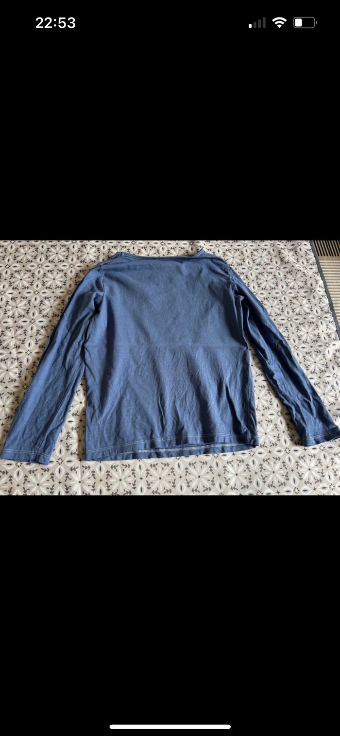 Pyjama 2 pièces bleu licorne 8 ans - photo numéro 4