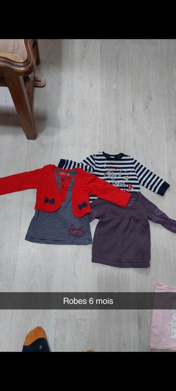 Lot robe 6mois