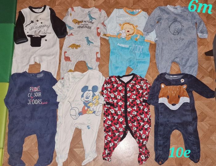Lot 8pyjama 6mois