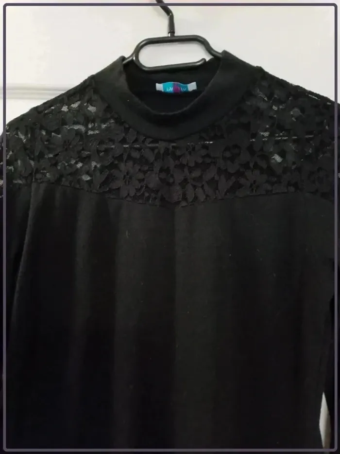 Pull léger noir - photo numéro 4