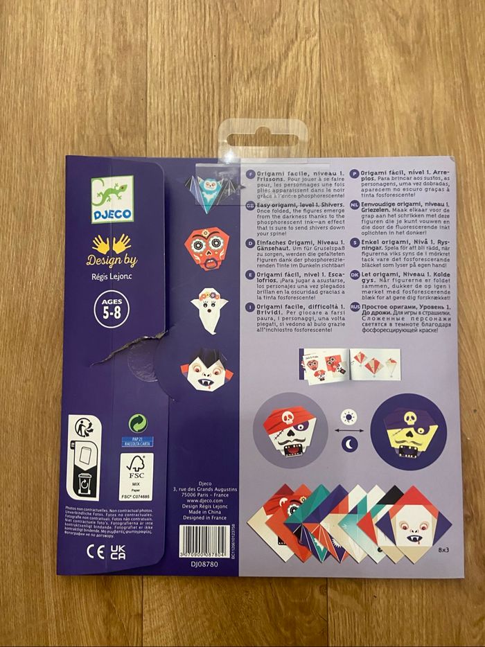 Jeu créatif Origami frissons 5/8 ans - photo numéro 2
