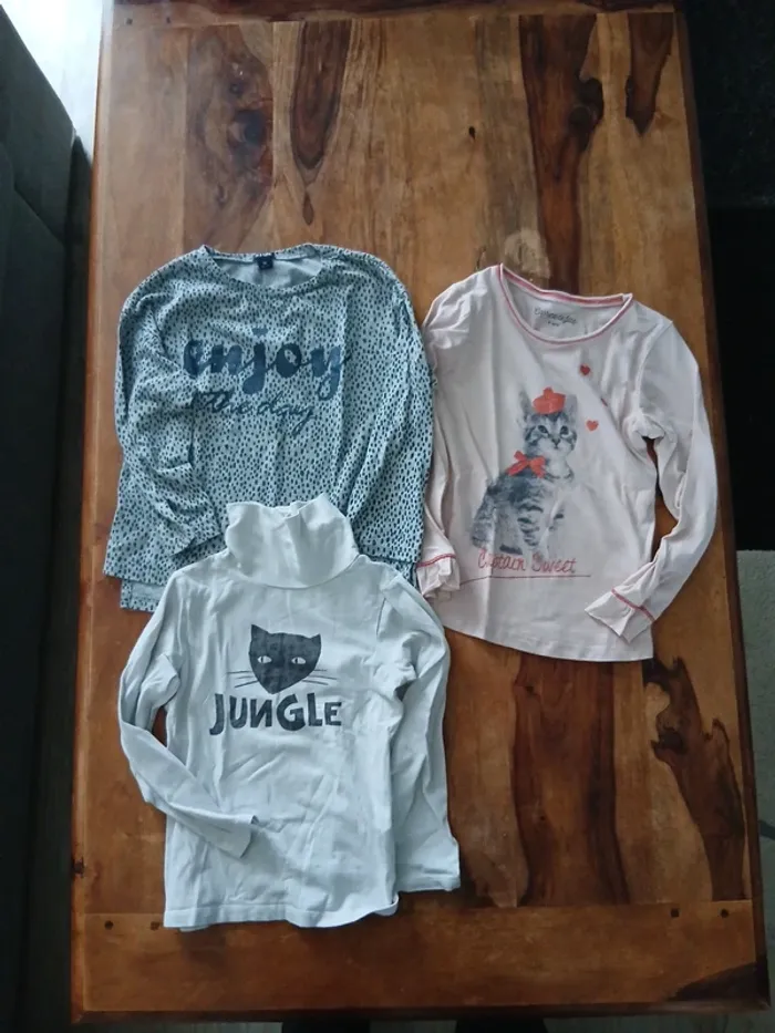 Lot de vêtements fille 4 ans automne hiver - photo numéro 6