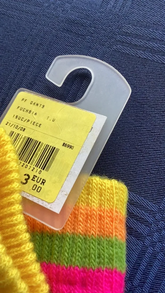 Gants enfants multicolores - photo numéro 2