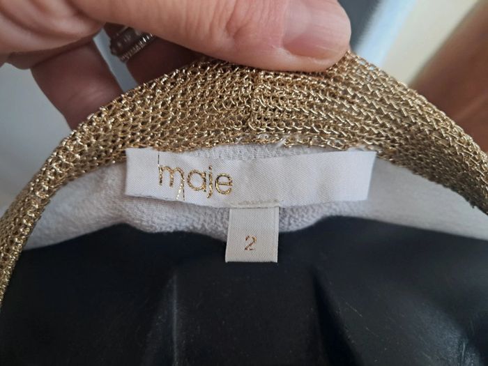 Maje haut blouse T.38 - photo numéro 10