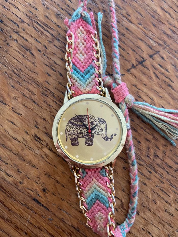 Lot eux montres macramé - photo numéro 3