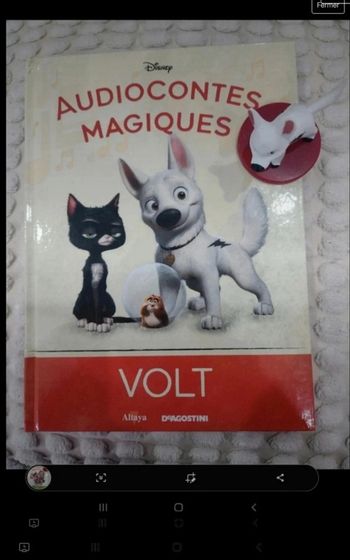 49ēme audioconte magique collection altaya deagostini livre et figurine disney audio conte