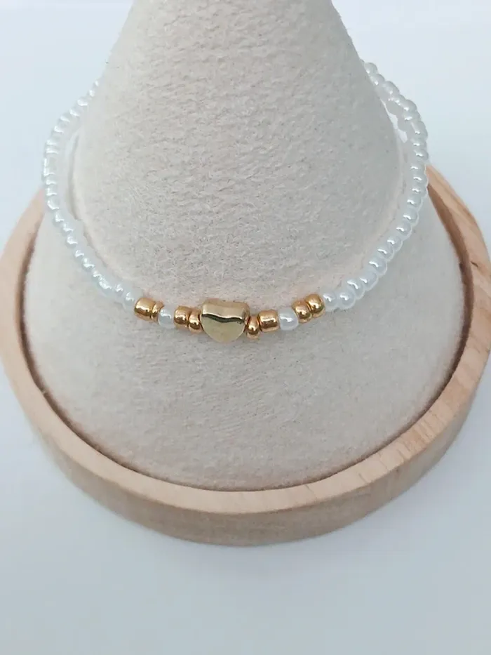Bracelet perles de rocaille – tendance bohème chic - photo numéro 2