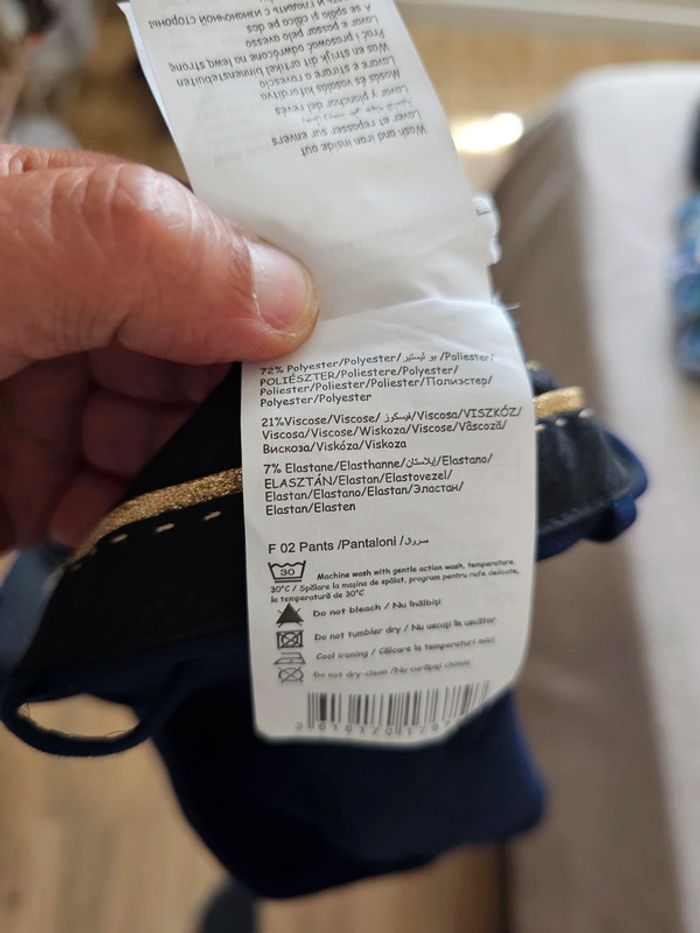 Pantalon uni Camaïeu Taille 36 - photo numéro 6