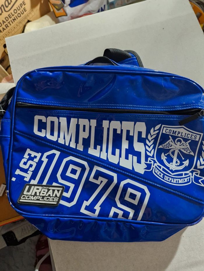 Sac Bandoulière complice bleu - photo numéro 2