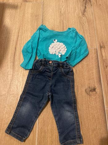 Jean et haut ML 12 mois