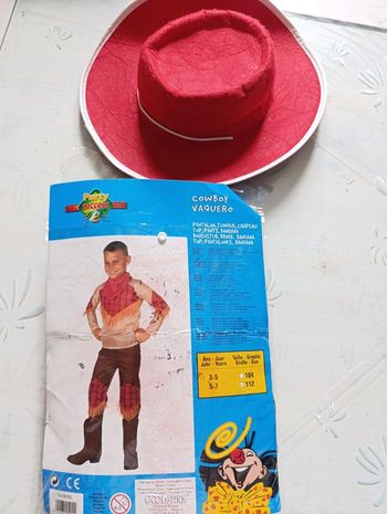 Déguisement de cowboy garçon 5/7 ans neuf