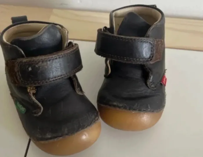 🤎Adorables Kickers marron, idéales pour les premiers pas Taille 20 🤎