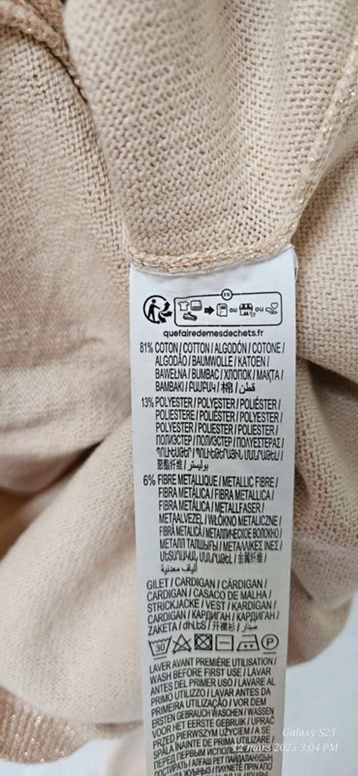 Gilet fin pailleté 12A kiabi - photo numéro 6