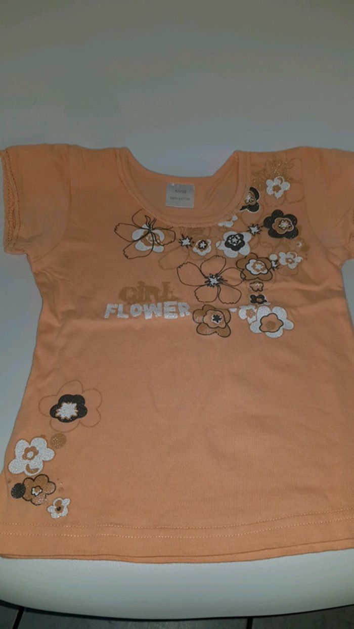 Tee-shirt manches courtes fille