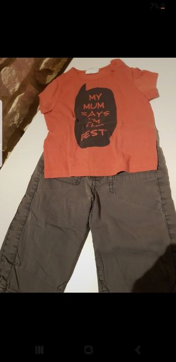 Ensemble bébé taille 12 mois