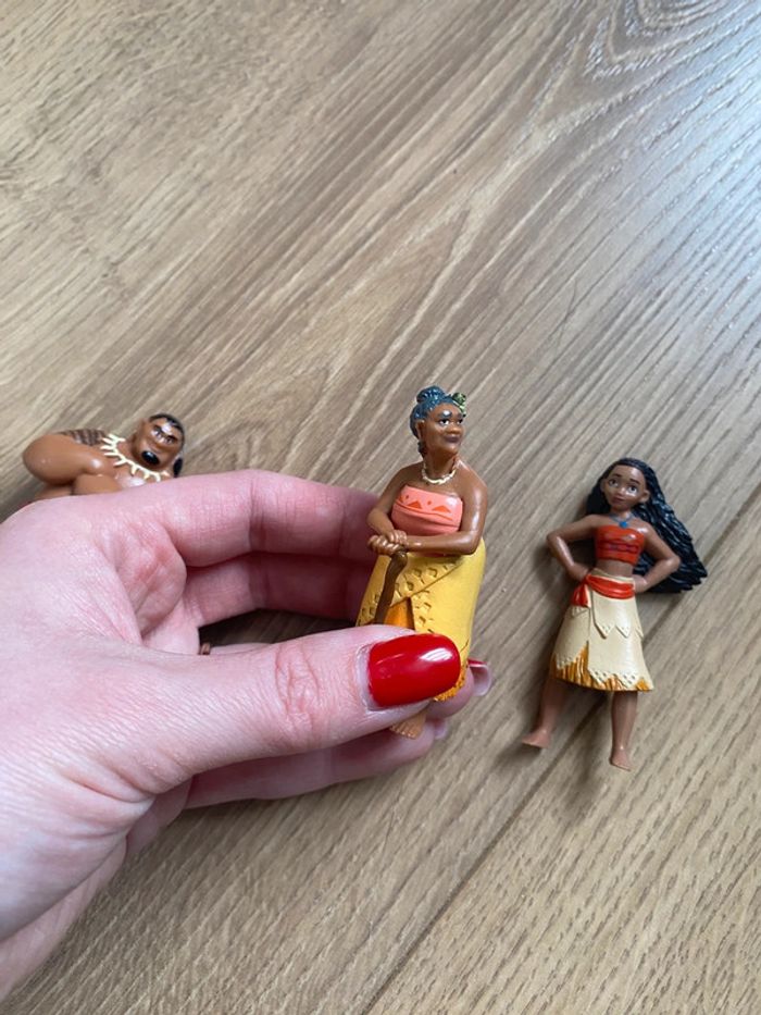 Lot de 3 figurines vaiana Disney - photo numéro 4