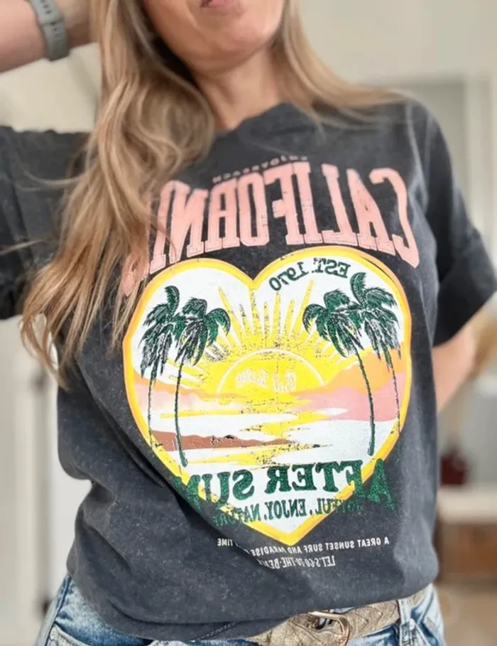Tee shirt ultra tendance en coton taille S/M - photo numéro 4