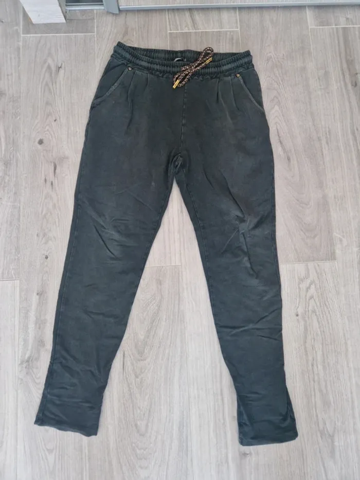 Pantalon carotte coton taille M