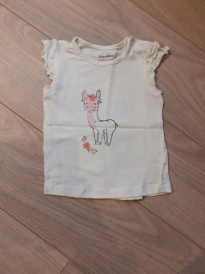 Tee shirt 18 mois lama