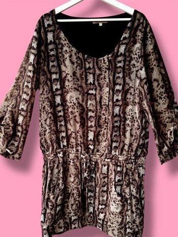 Robe imprimée animal