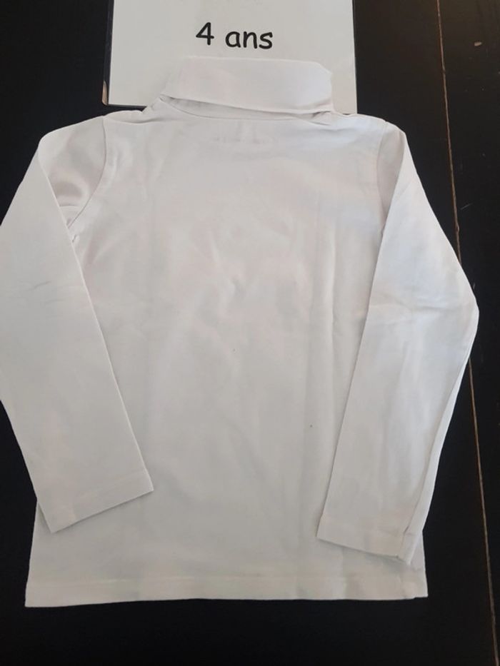 T-shirt col roulé gemo 4 ans - photo numéro 2