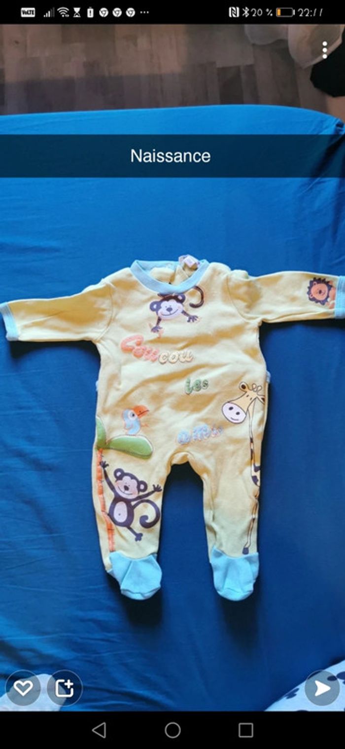 Pyjama jungle  mixte