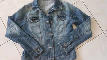 Veste jean T12 ans