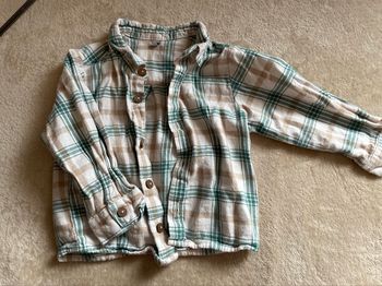 Chemise à carreaux