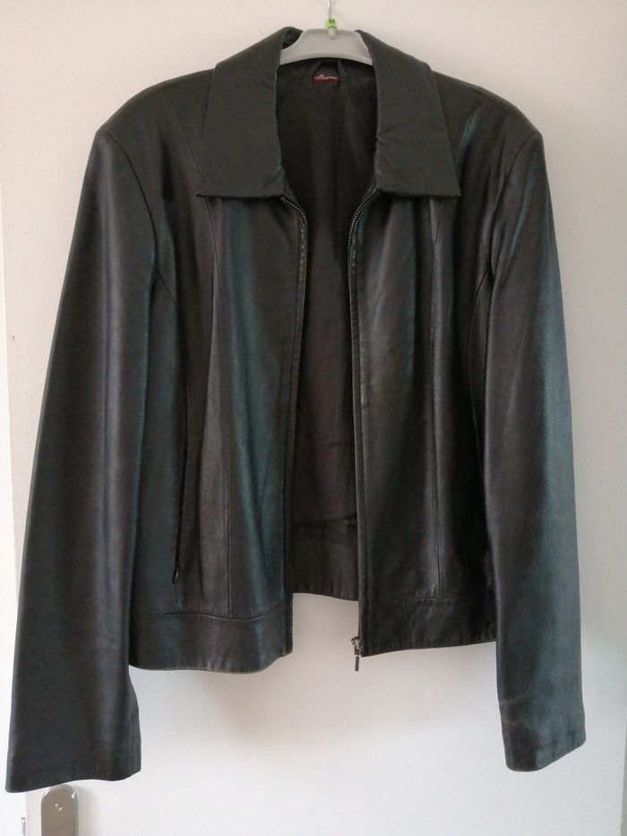 Veste cuir noir - photo numéro 5