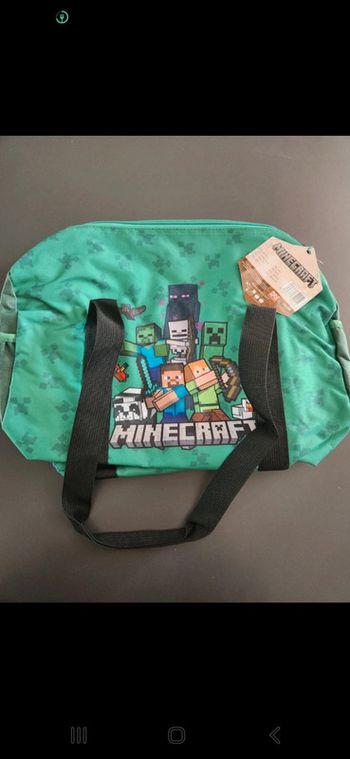 Sac de sport minecraft