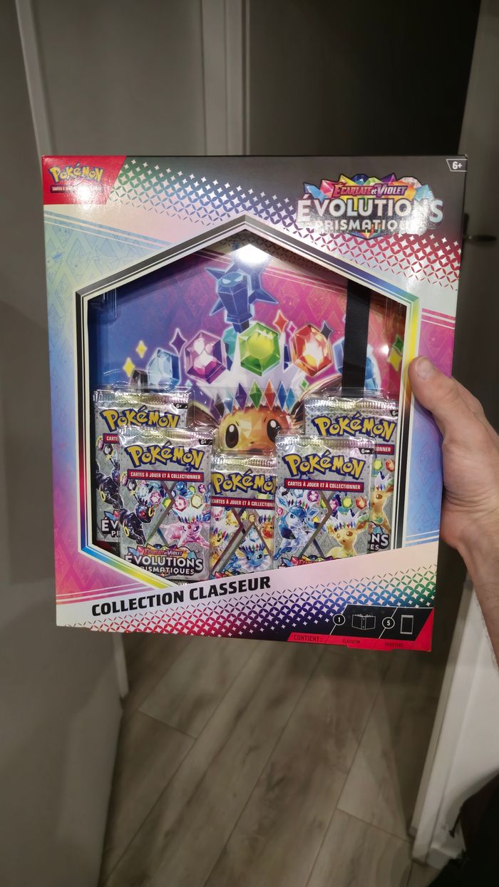 Classeur Pokémon Ev8.5 Évolutions Prismatiques